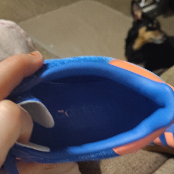 Adidas Gazelle Blue and Pink Sneakers - Picture 6 of 6